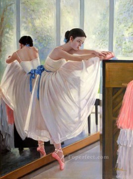 Ballerina Guan Zeju07 Chinese Oil Paintings